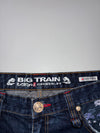 Big Train Dragon Brocade Baggy Jeans (W:38) (L:39)