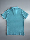 Polo Ralph Lauren Custom Slim Fit Polo | Yellow Pony Logo | Mint Blue (M)