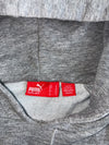 Y2K Puma Grey Hoodie – Metallic Pink Cat Logo woman’s (S)