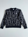 Puma Baroque Print Crewneck Sweatshirt (L)