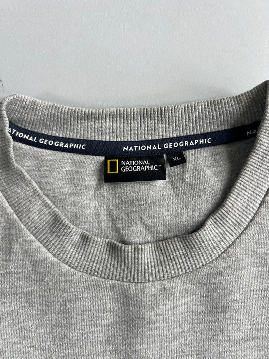 National Geographic Embroidered Logo Sweatshirt (XL)