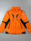 BlackYak Extreme Peak Orange Technical Hiking Jacket Colorblock Outdoor Gear Women's (S)