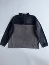 Columbia | Grey Black 1/4 Zip Fleece | (XL)