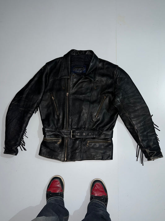 ZUltra Rare Biker Original Leather Jacket (L)