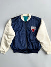 Vintage Chicago Bulls Satin Varsity Bomber (XL)