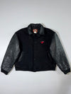 Volant Limited Edition Wool Varsity Jacket Leather Sleeves (XL)