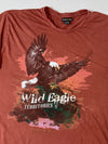 Atlas For Men “Wild Eagle Territories” Graphic Tee — Rust/Brick (4XL)