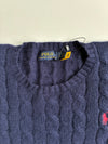 Polo Ralph Lauren Cable Knit Sweater – Navy (S)