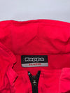 Kappa Colorblock Zip-Up Track Jacket – Red/Black, (S/M)