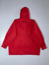 Vintage Polo Ralph Lauren Red Hooded Jacket embroidered pony logo (2XL)