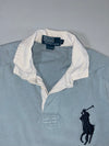 Polo Ralph Lauren Big Pony Rugby Long Sleeve Shirt Grey (M)