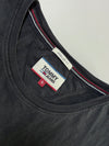 Tommy Jeans Essential Flag Logo Crewneck T-Shirt – Black (M)