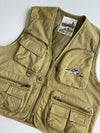 Vintage Pro-Specs Outdoor Olive Utility Fishing Vest – 95 (M)