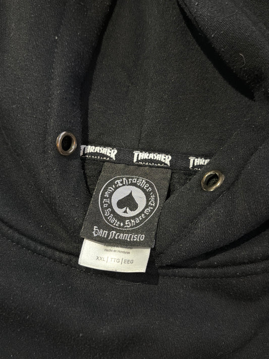 Thrasher Magazine Flame Logo Hoodie (L/XL)