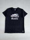 Roots Metallic Beaver Graphic T-Shirt – Black (M)