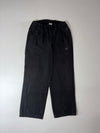 Adidas Black Mesh Lined Nylon Track Pants (W:28) (L:40)