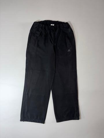 Adidas Black Mesh Lined Nylon Track Pants (W:28) (L:40)