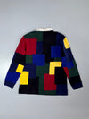 Polo by Ralph Lauren Colorblock Patchwork Rugby Shirt  (L)