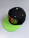 Chicago Bulls New Era 9Fifty Black/Neon Green Snapback (Adjustable)