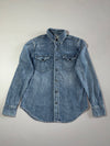 Polo Ralph Lauren | Authentic Dungarees Western Snap Denim Shirt | Women’s  (S)