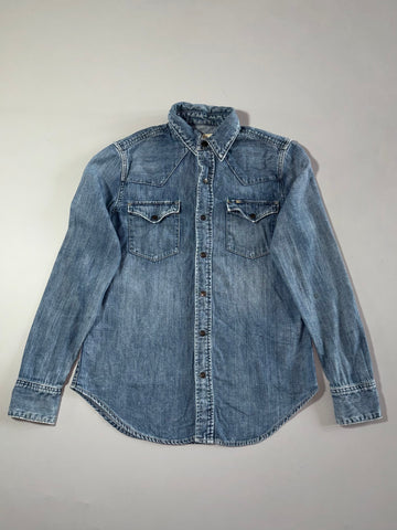 Polo Ralph Lauren | Authentic Dungarees Western Snap Denim Shirt | Women’s  (S)