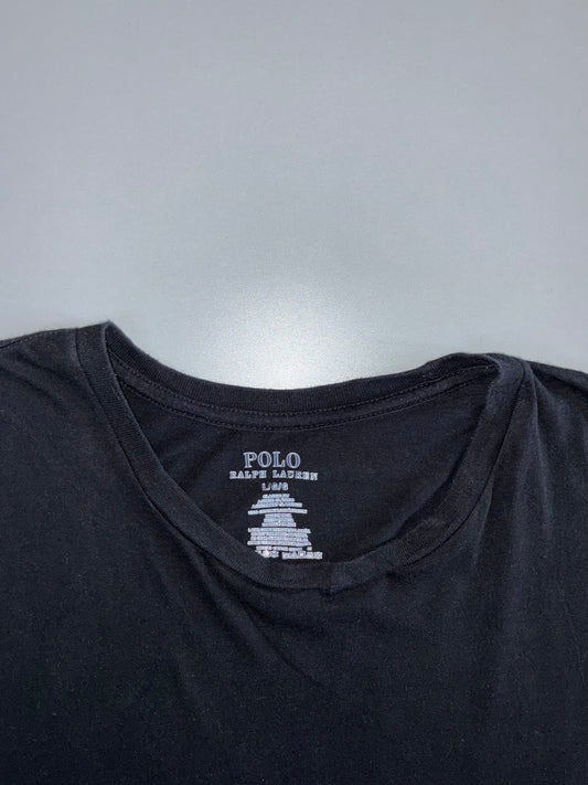 Polo Ralph Lauren Black Classic Fit Tee | Small Pony (XL)
