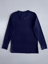 U.S. Polo Assn. Long Sleeve V-Neck Tee in Navy (S/M)
