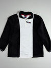 Tommy Hilfiger Colorblock Fleece Quarter-Zip – Black/White (L)