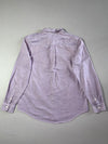 Ralph Lauren Lavender Oxford Button-Down Shirt with Multicolor Pony (S)