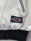 Vintage 90s Kappa White & Black Bomber Jacket (2XL)