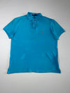 Polo Ralph Lauren Custom Fit Polo (Turquoise)(2XL)