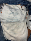 Levi's Premium Blue Wash Straight Leg Denim Jeans (W:34) (L:44)