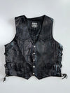 Highway One x Harley-Davidson Eagle custom Patch Leather Vest (S/M)