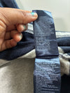 Tommy Hilfiger Block Stripe Rugby Polo Shirt — Navy / Grey Long Sleeve (S)
