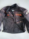 Harley-Davidson Racing “Screamin’ Eagle” 2-in-1 Moto Jacket Removable Liner embroidered Textile RidingJacket (M/L)