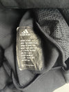 Adidas | Black Zip Hoodie White Trim (S)