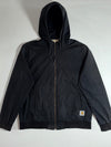 Carhartt WIP Hooded Cotton Bomber Jacket – Black (XL)