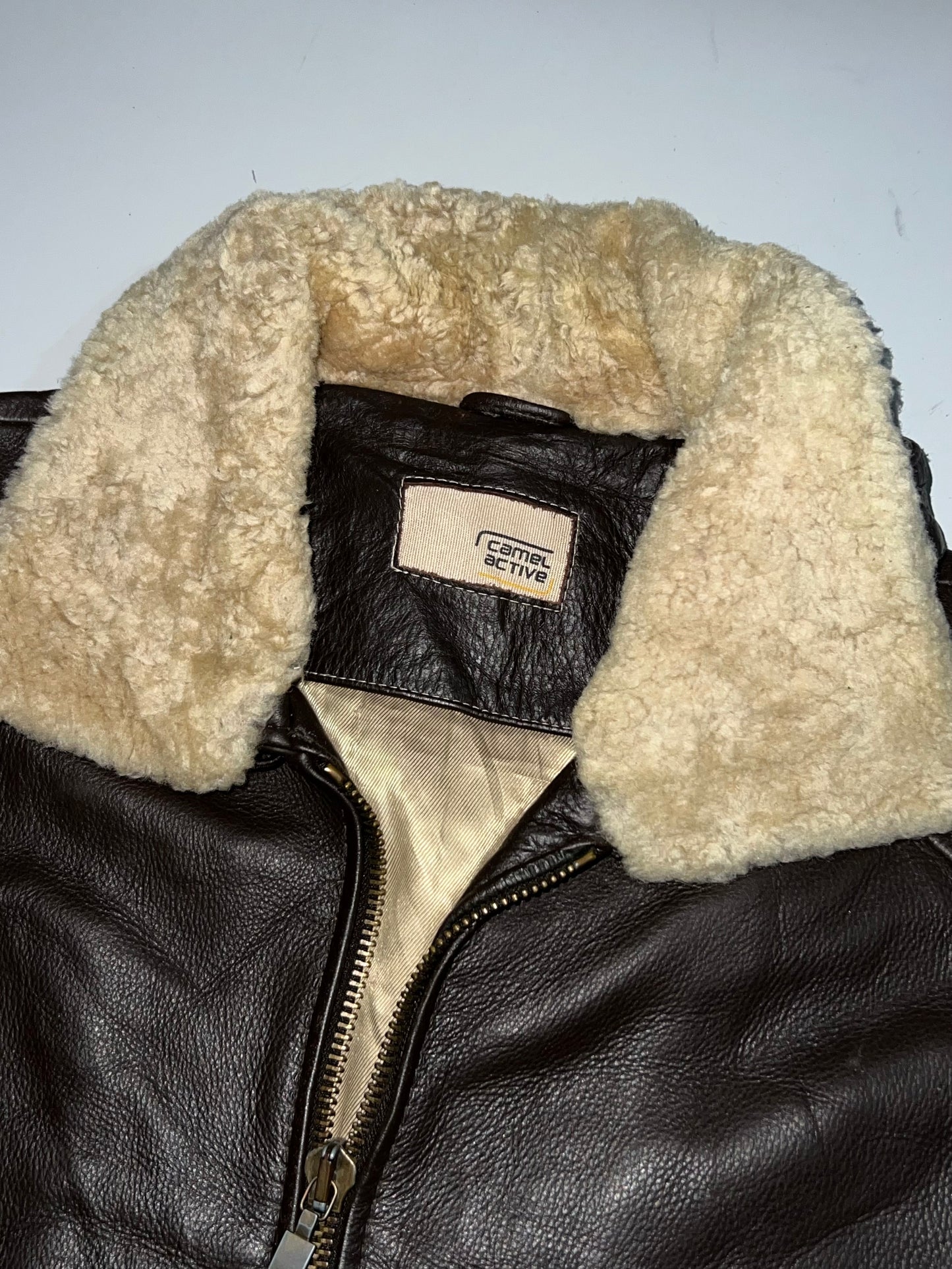 ZCamel Original Leather Jacket (SUPER RARE) (XL/2XL)