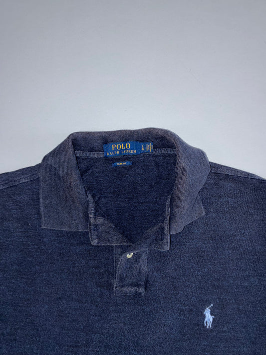 Polo Ralph Lauren navy blue classic polo (L)