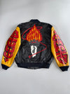 Michael Hoban | WhereMI 1991 early 90s. "Freedom" Pure Leather Bomber Jacket (L)