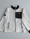 Puma Sherpa Fleece Jacket – White/Black (S)
