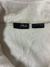 Vintage Fila White Fleece Zip-Up Jacket Women’s (M)