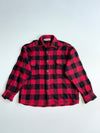 Vintage 90s Warner Bros Studio Store Buffalo Plaid Flannel Shirt – (M)