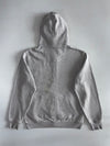 FireStar | Y2K Wing Graphic Zip-Up Hoodie | Grey Marl (XL)