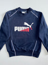 Puma | Classic Logo Crewneck | Navy | Size XS