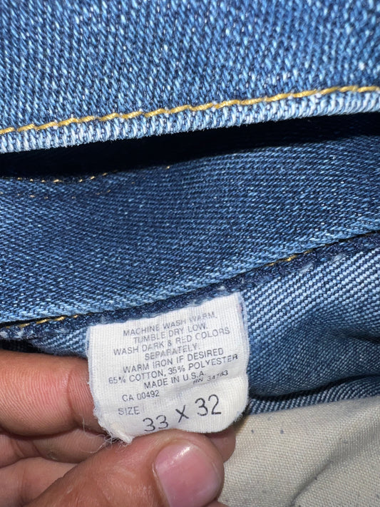 Lee Genuine Blue Denim Jeans (W:30) (L:39)
