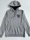 Roots Canada 1973 Grey Heather Quarter-Zip Pullover Hoodie (M)