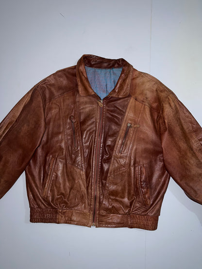 ZSuper Premium   (ULTRA RARE)  Original Leather Jacket (XL/2XL)