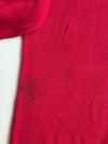 Chaps Red Cotton Knit Crewneck Sweater – (XL)