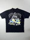 Akademiks "Dollar Dreams Corner Hustlin" Graphic T-Shirt – Black (2XL)